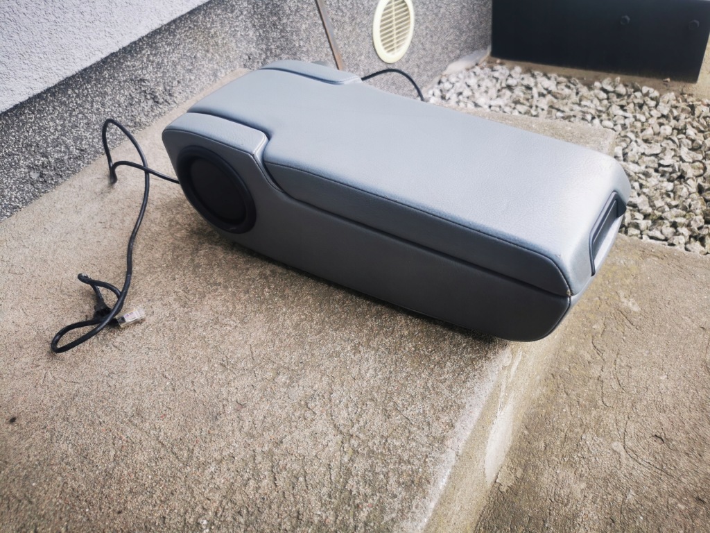 Купить Подлокотник ze бардачок сиденье mercedes w124 124 usa кожа серая серая bdb