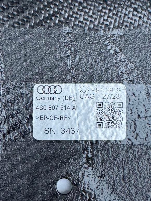 фото №12, Спойлер молдинг накладка перед audi r8 4s0 lift карбон левая правая накладка