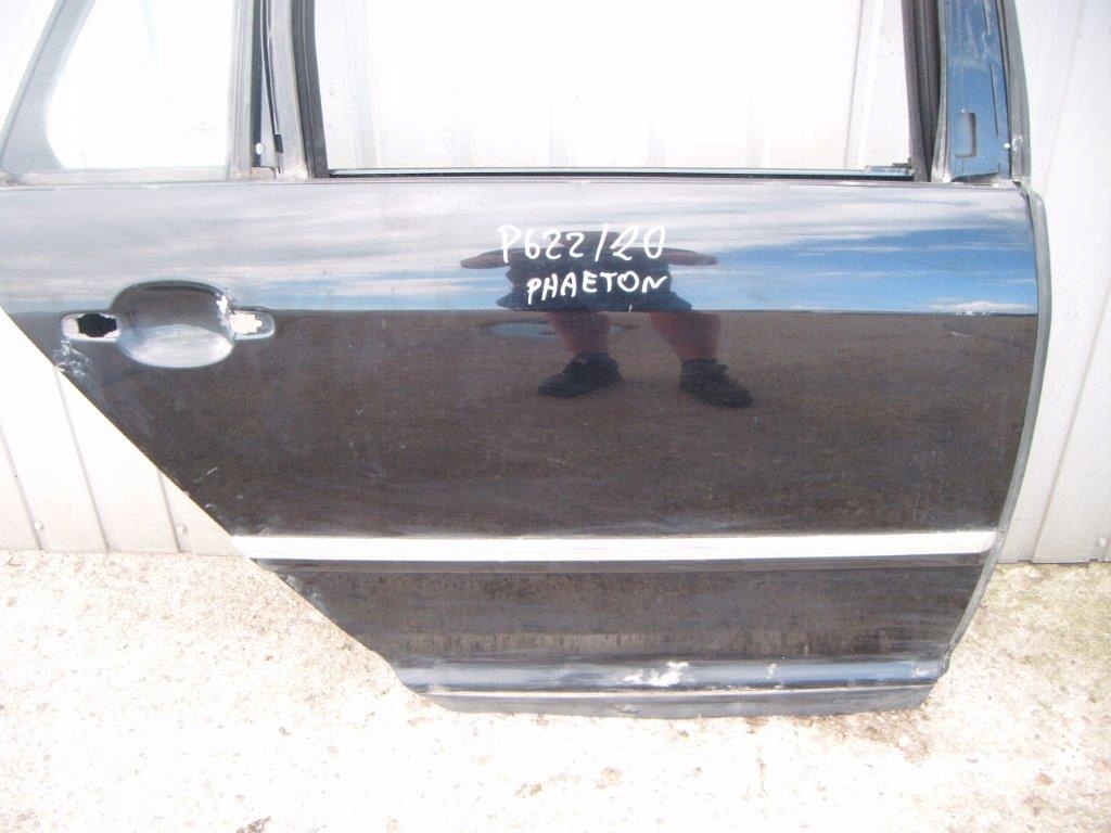 фото №14, Vw phaeton дверь правое задние + стекло + молдинг