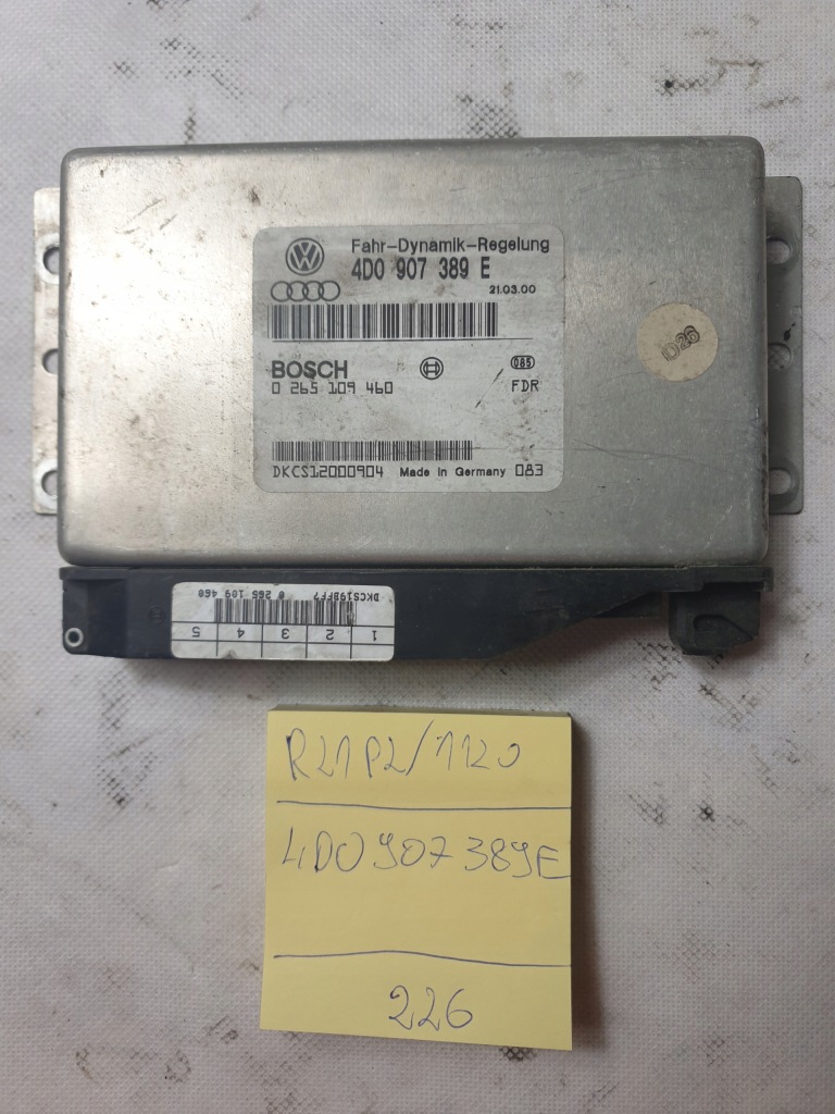 фото №1, Блок керування коробки audi a8 d2 4d0927156e