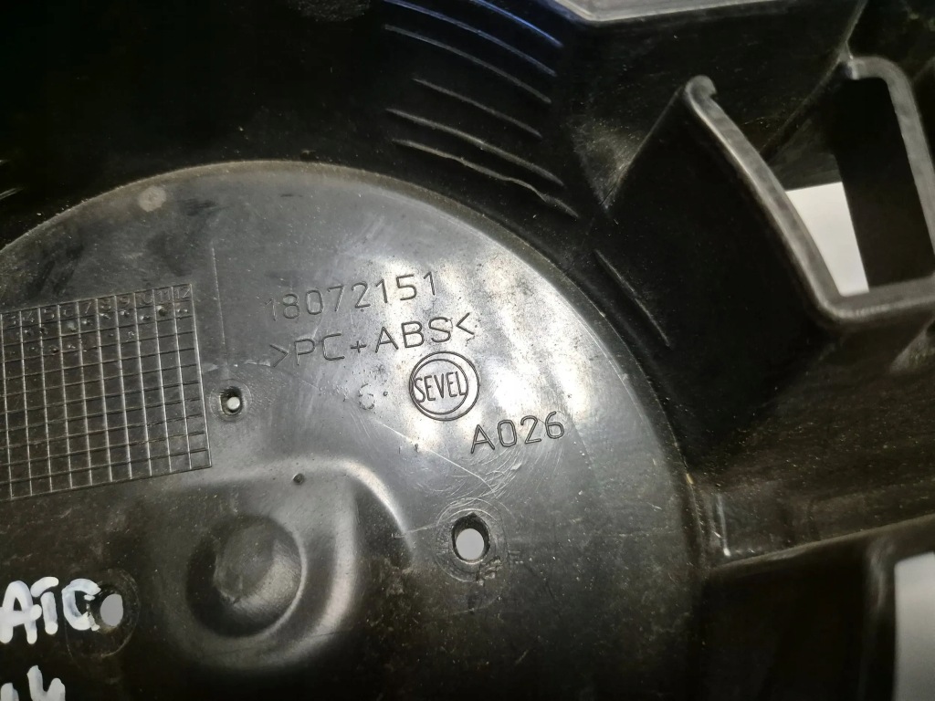 фото №12, Решітка радіатора решітка радіатора бампера fiat ducato lift 18072151