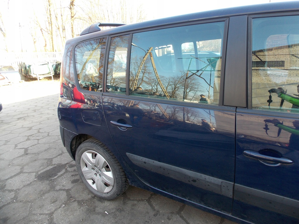фото №1, Двері задні праве renault espace iv dvd42 02-14 granatowe