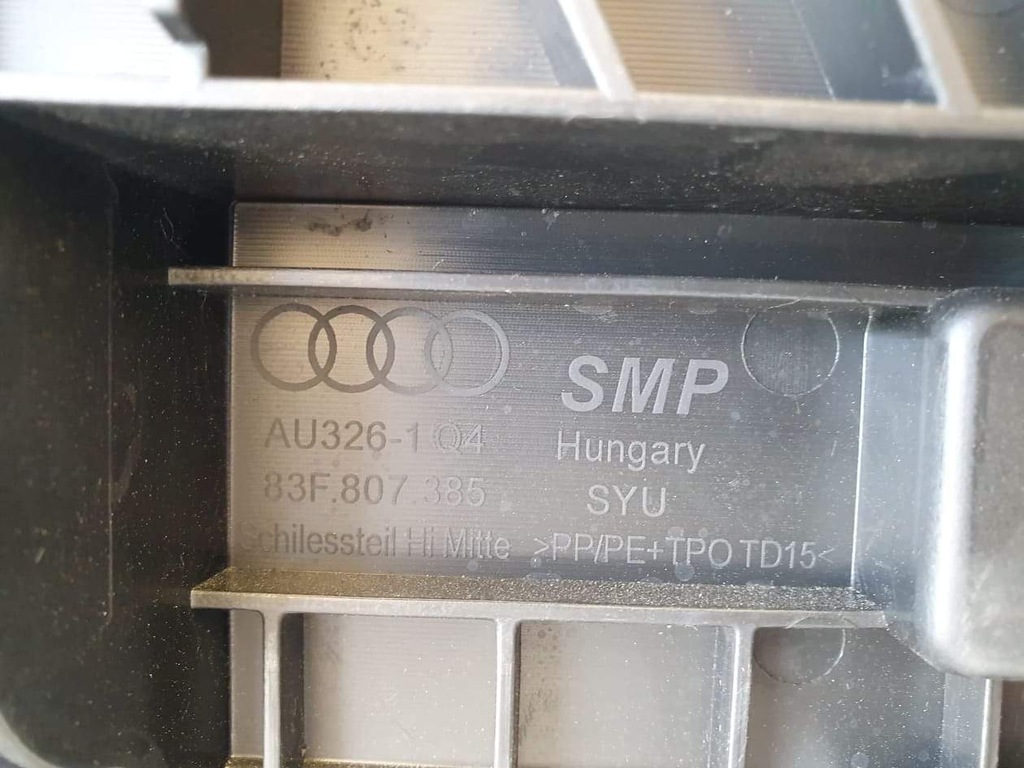 фото №10, Audi q3 sportback бампер задняя 83f807385 оригинал