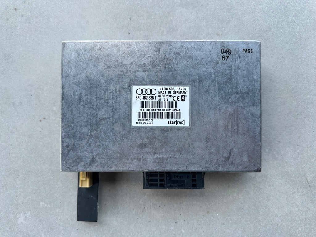 фото №1, Модуль bloethoot блок управления audi a3 8p0862335f