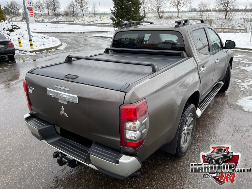 фото №7, Шторка mitsubishi l200 оригінальна рейлінги балка