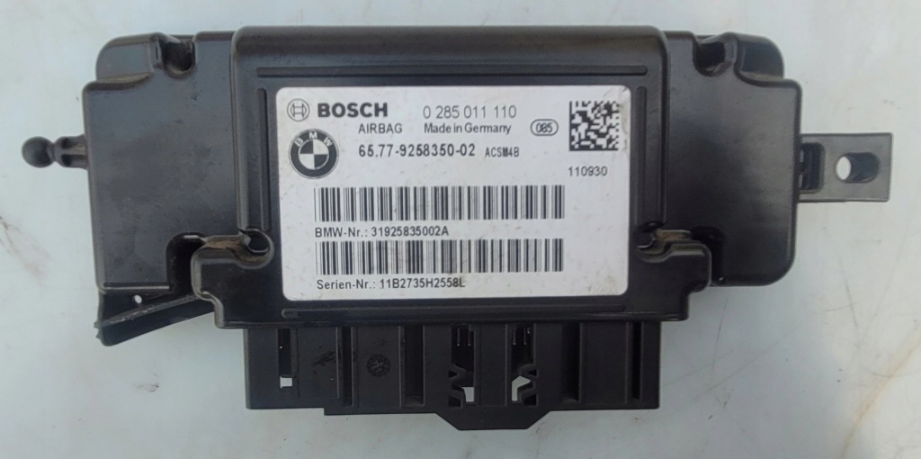 Купити Bmw f20 f21 f30 модуль датчик подушок подушка безпеки 9258350
