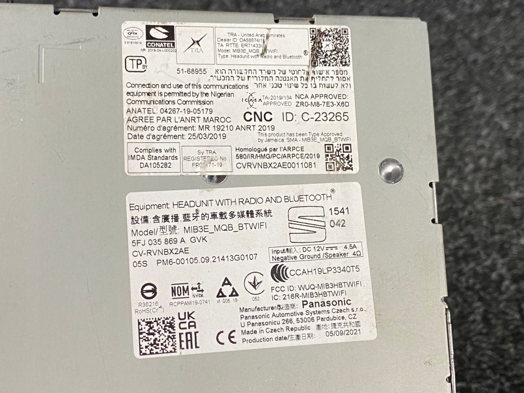 фото №4, Seat ibiza tarraco радио навигация gps 5fj035869a