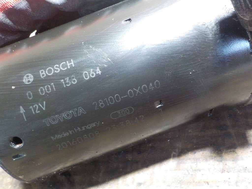 фото №5, Avensis iii стартер 2.0d 28100-0x040