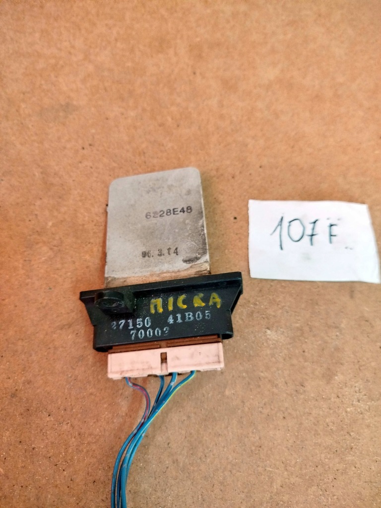 фото №1, Резистор резистор вентилятор nissan micra 2715041b05 #3