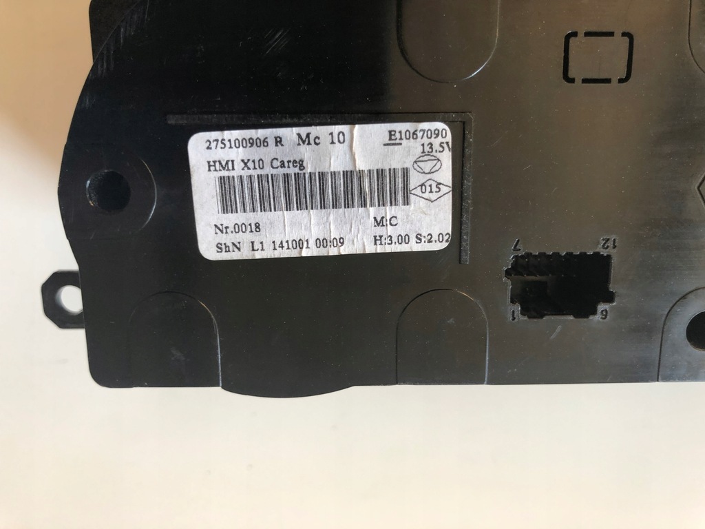 фото №4, Панель обдув кондиціонера renault zoe 275100906r