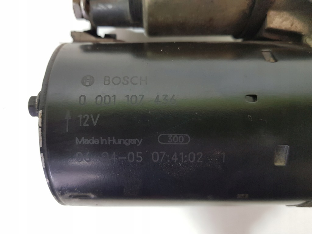 фото №7, Стартер 0001107436 opel corsa c d agila 1.0 b