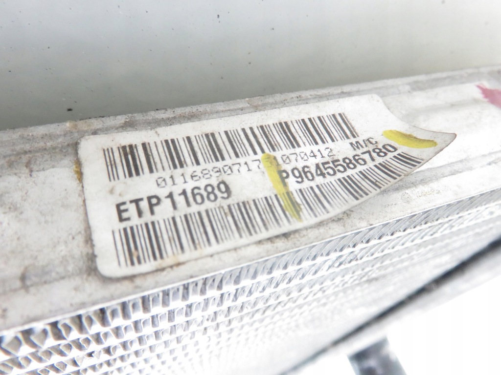 фото №5, Радіатор wody citroen c4 i 1.6 hdi 9645586780