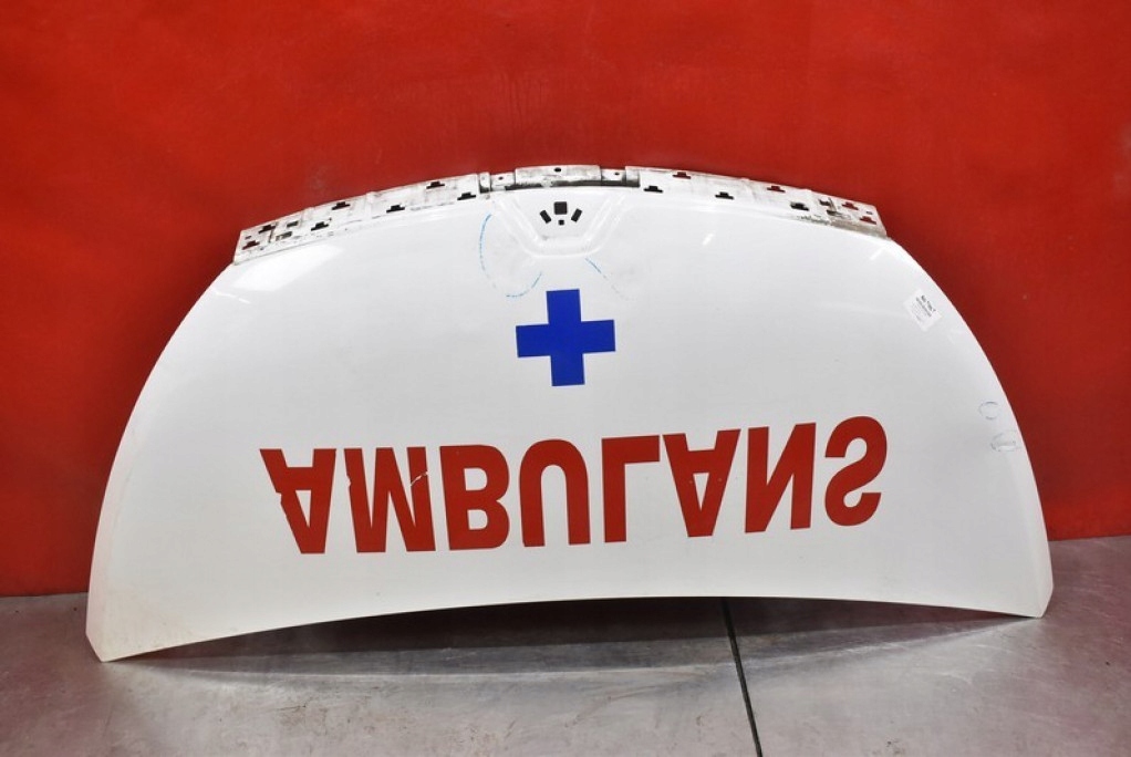 фото №1, Капот крышка двигателя белый renault trafic 3 iii 14-21