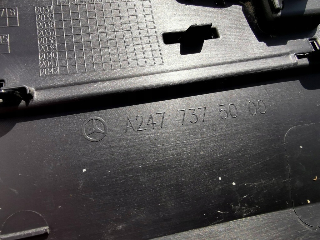 фото №12, Mercedes gla w247 h247 молдинг na дверь правая задняя задняя a2477375000