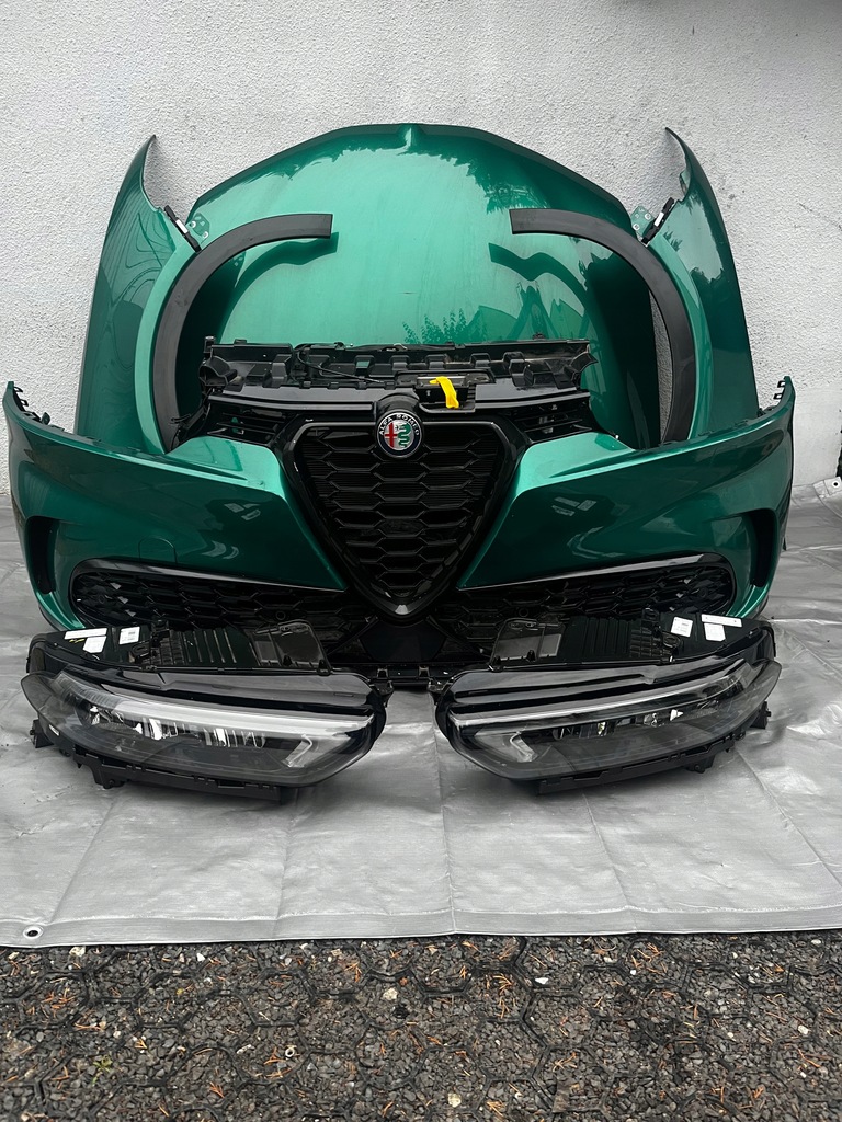 фото №7, Alfa romeo tonale бампер капот перед kompletny 2023-