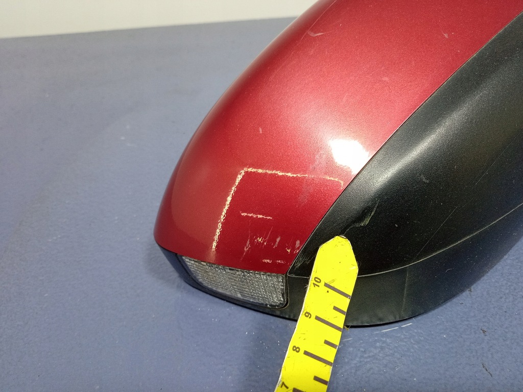 фото №6, Mazda 6 iii gj зеркало правое 9 pin 41v soul red