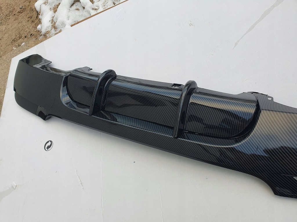 фото №9, Дифузор e92 e93 накладка карбон блиск задня