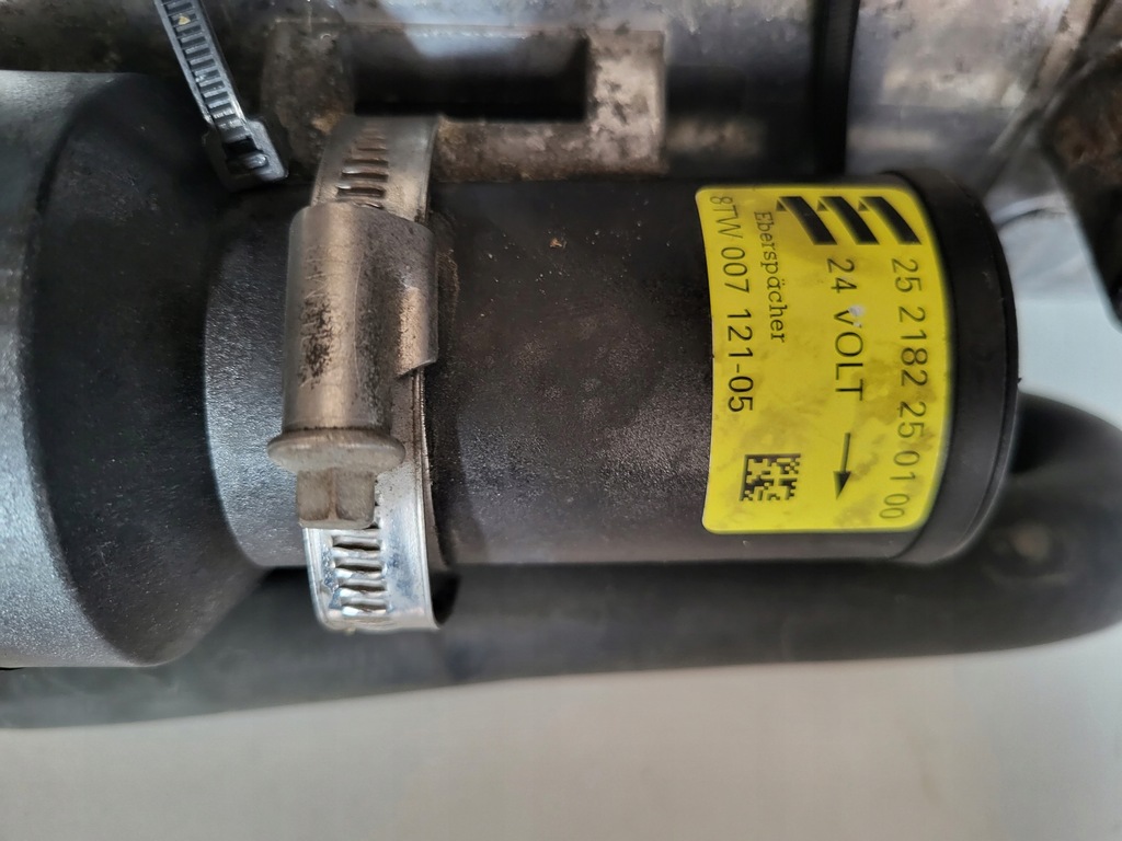 фото №12, Webasto влажные подогреватель обогреватель hydronic scania r 2488908 2488570 1722536