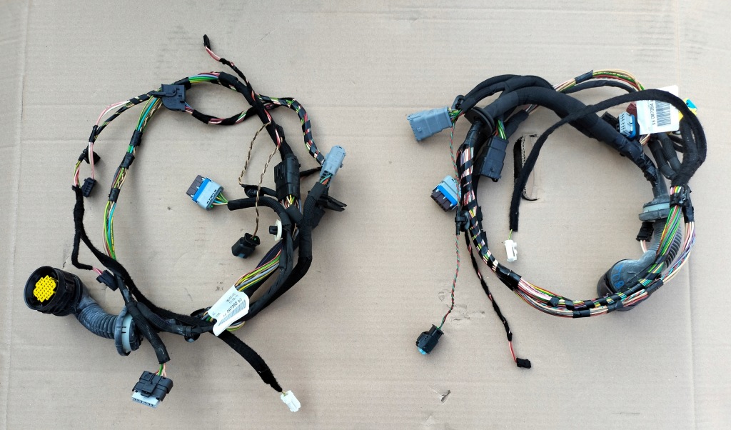 фото №1, Peugeot 508 lift жгут электропроводка дверь перед 16 pin