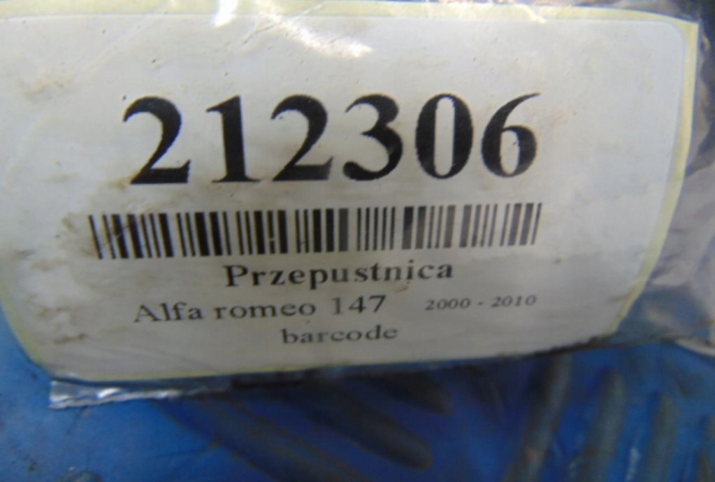 Alfa romeo 147 1.6 16v дроссельная заслонка с Разборки