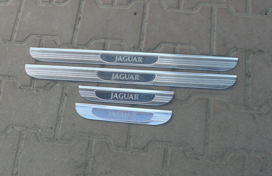 фото №1, Молдинг хром накладка поріг jaguar s-type 02-06