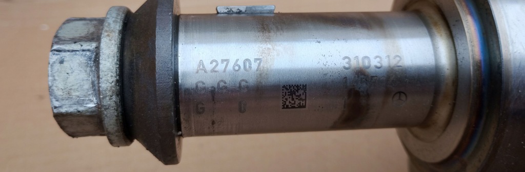 Wał коленчатый mercedes w213 w205 w166 w218 3.5 cgi v6 m276 r27603 Оригинал