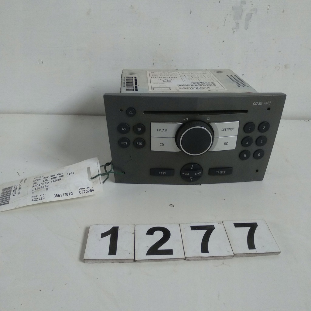 фото №1, Радио opel zafira 06- 13188463
