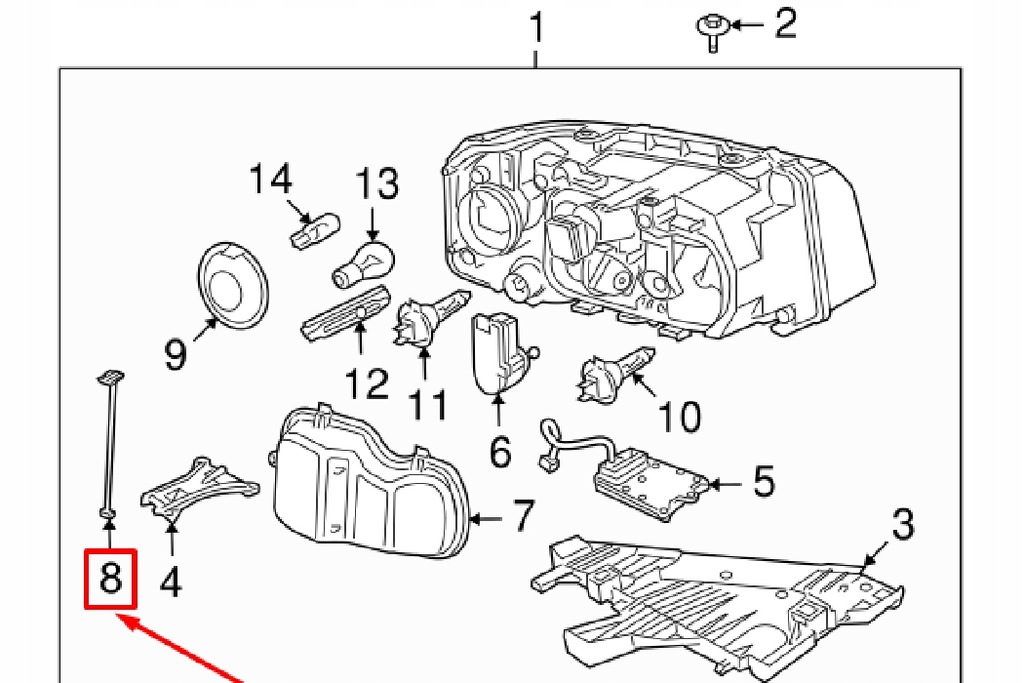 фото №11, Land rover freeer l359 защита доступа do фара nowa оригинальная lr0015