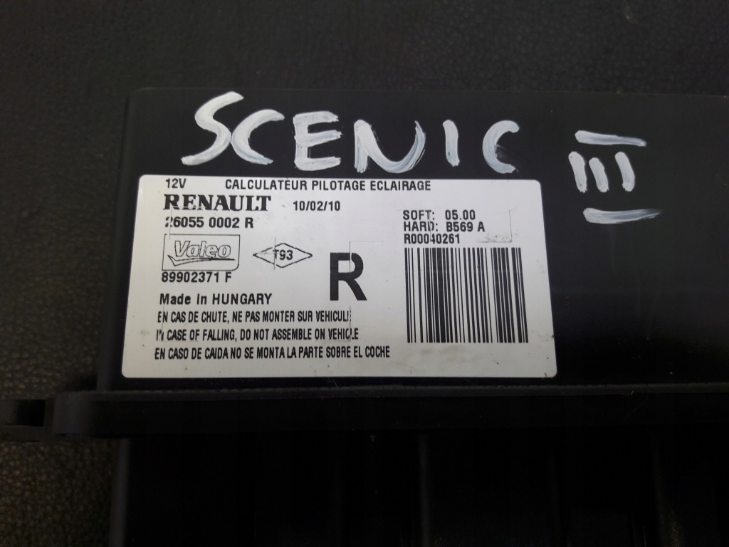 фото №3, Модуль ксенон 260550002r renault scenic iii