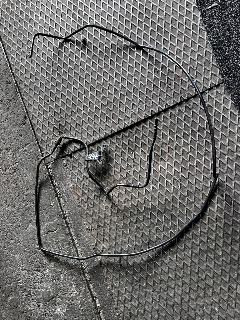 фото №1, 247 porsche panamera 970 шланг wąż топлива 97011035501