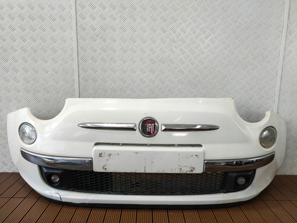 Fiat 500 07- перед комплект  капот бампер ремінь передній лампи колір 268 в Україні