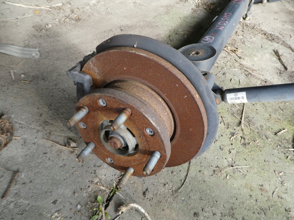 фото №4, Балка подвеска oś задняя ford transit custom