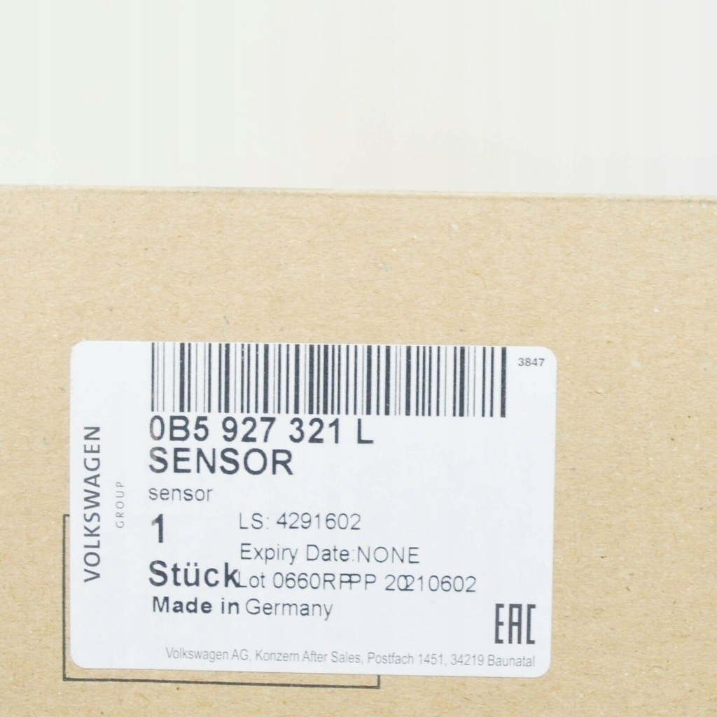 фото №7, Модуль датчика vag audi a4 a5 a6 a7 q5 оригінальний 0b5927321l