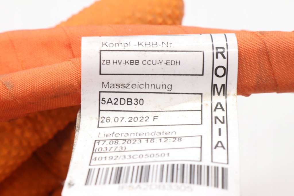 фото №8, Bmw g26 i4 жгут электропроводка wysokiego напряжения 5a2db33