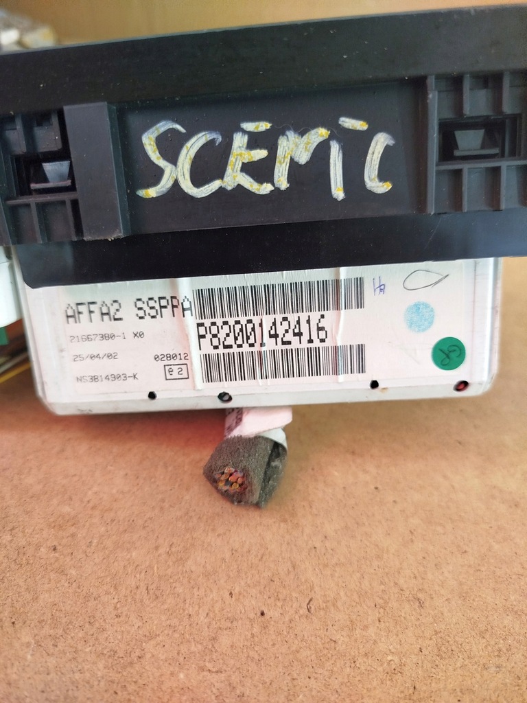 фото №4, Годинник дисплей renault scenic i p8200142416