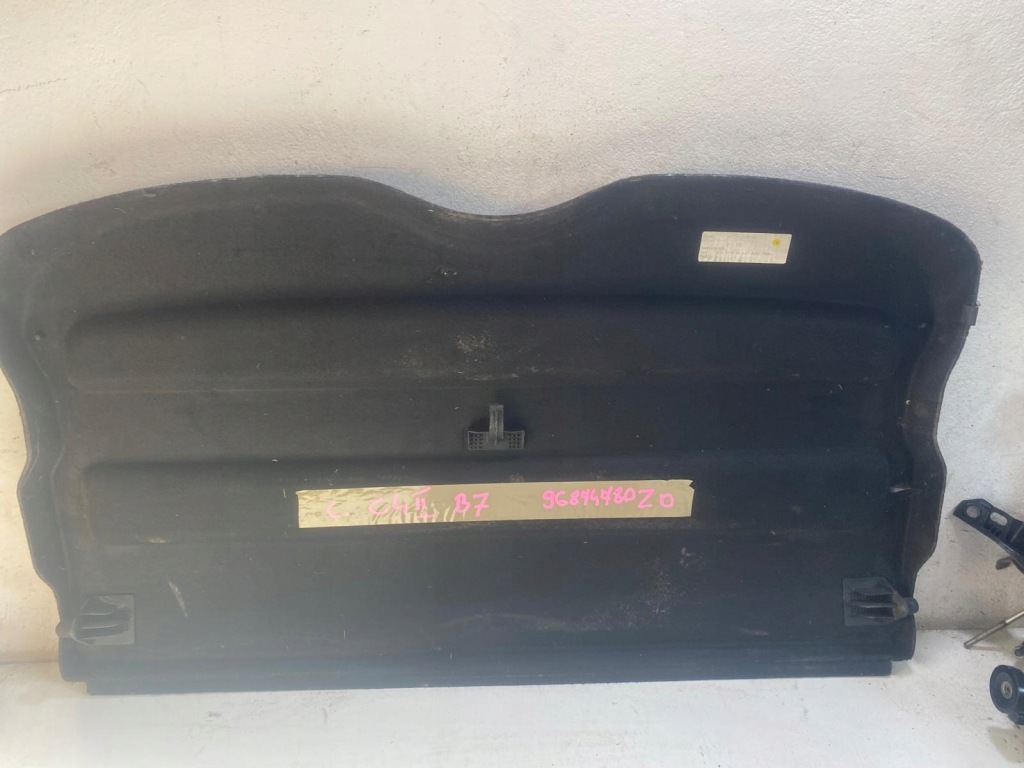 фото №3, Citroen c4 ds4 полка багажника задняя 96874780zd