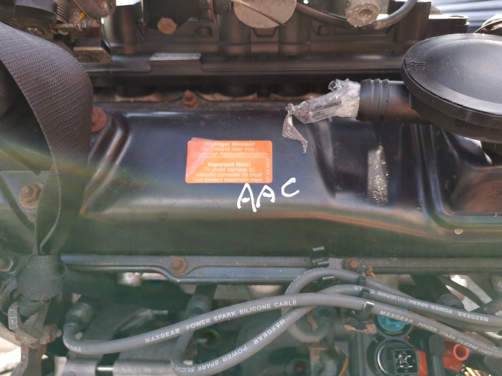 фото №9, Двигатель kompletny vw transporter t4 2.0 b бензин aac