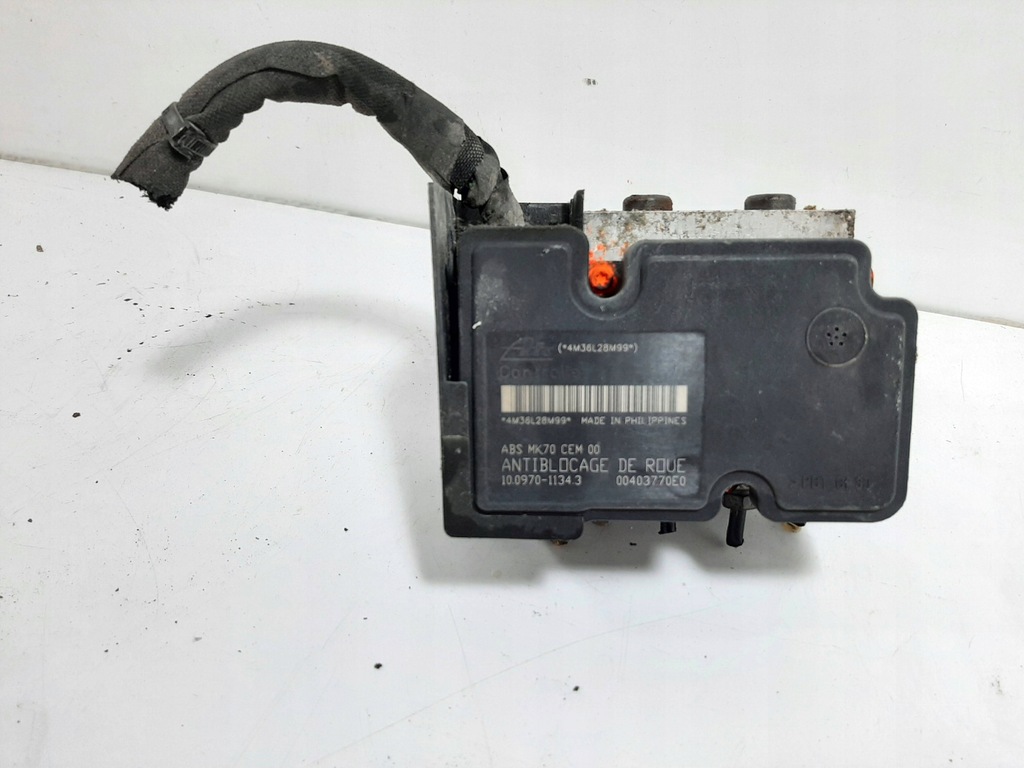 фото №11, Citroen c3 i lift 1.1 07r насос abs 9662150380