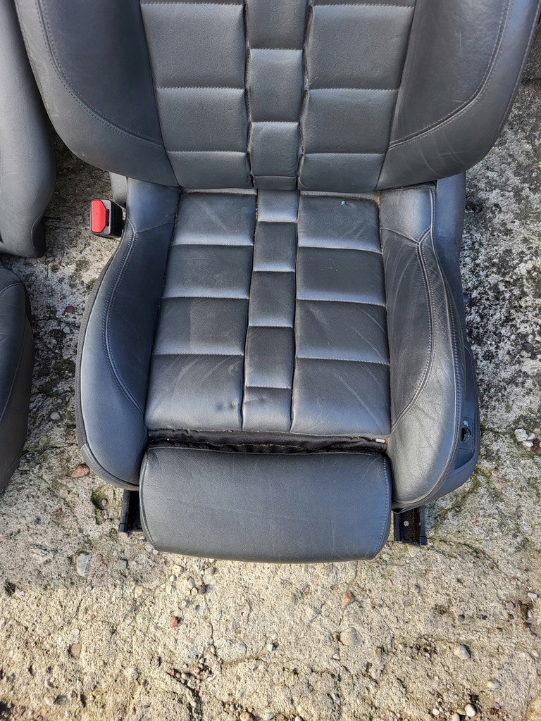 фото №12, Сидіння шкіра czarna комплект заднє сидіння citroen ds5 11-15 підігрів електричний