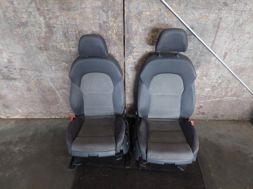 фото №6, Комплект сидінь лівий правий перед + заднє сидіння задня + обшивки audi a4 b8 sedan