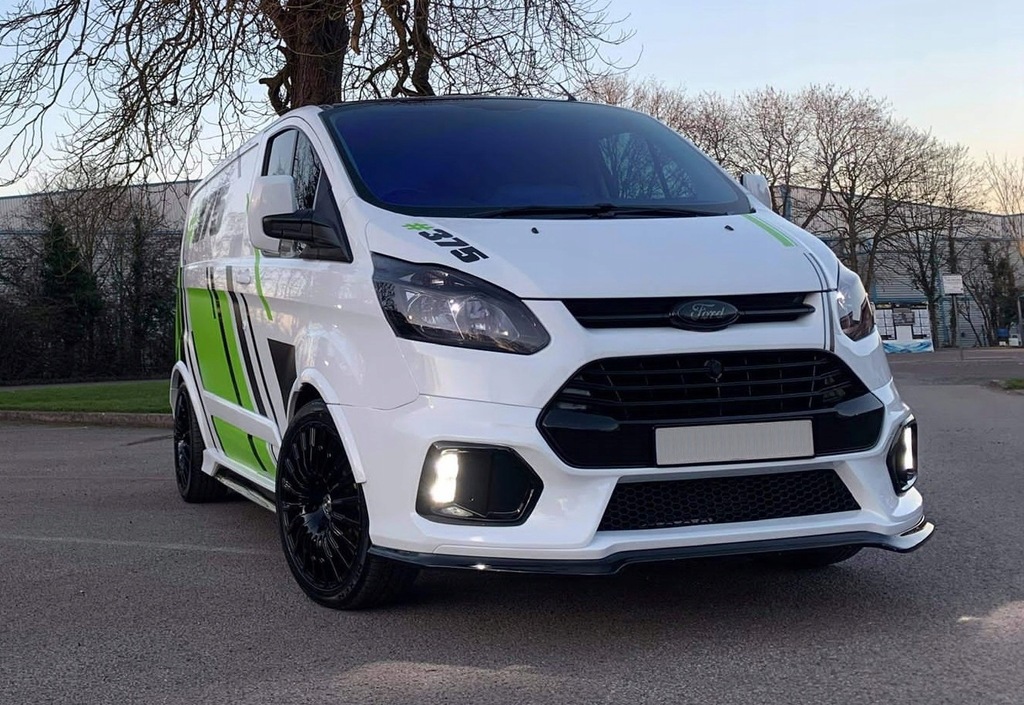фото №14, Ford transit tourneo custom бампер передній тюнінг przed liftem 2013-2018