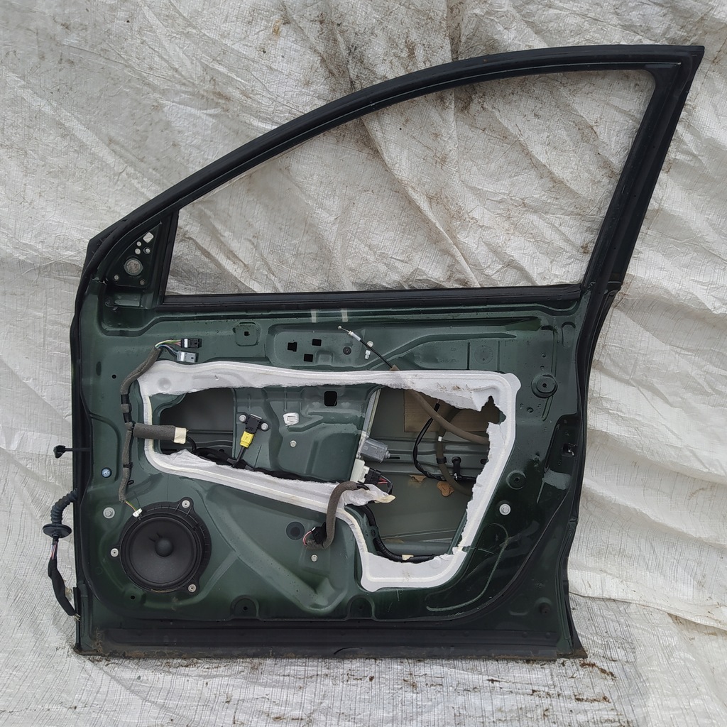 фото №4, Двері правий перед renault kadjar lift зелені