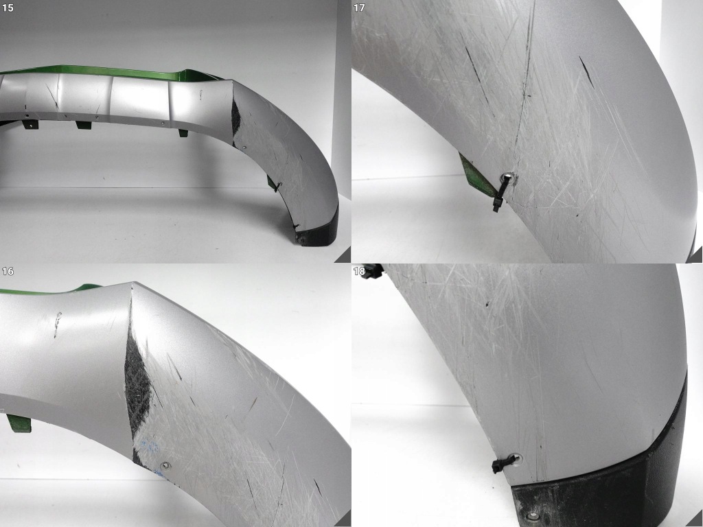 фото №10, Mercedes gla amg gla45 4.5 x156 w156 13-17 бампер бампер + спойлер перед