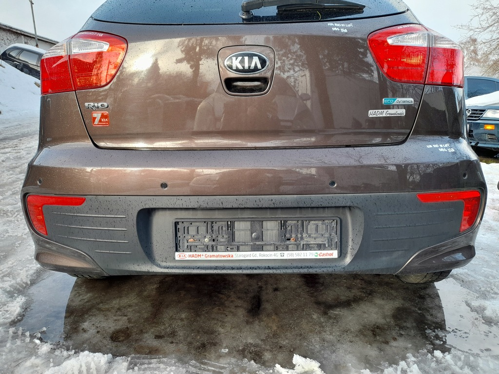 фото №11, Kia rio iii lift крышка багажника багажника dbs