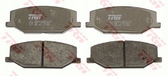фото №3, Тормозные колодки ham. suzuki p. samurai trw