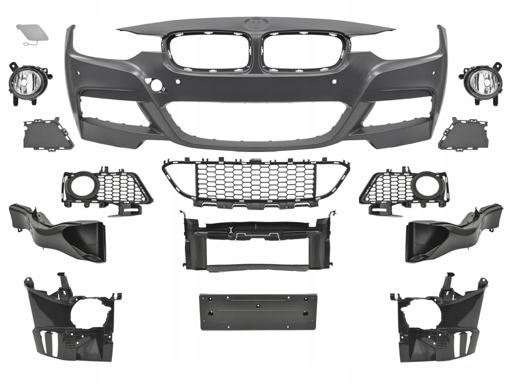 фото №1, Bmw 3 f30 f31 2012-2015 бампер перед m style