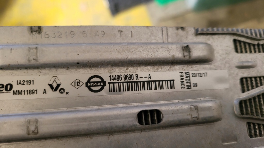 Радиатор комплект woda кондиционер кулер вентилятор kadjar 1.6 dci 2018 Цена