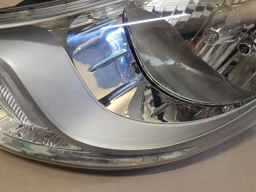 фото №16, Лампа передняя левая фара hyundai i10 lift оригинальный номер europa