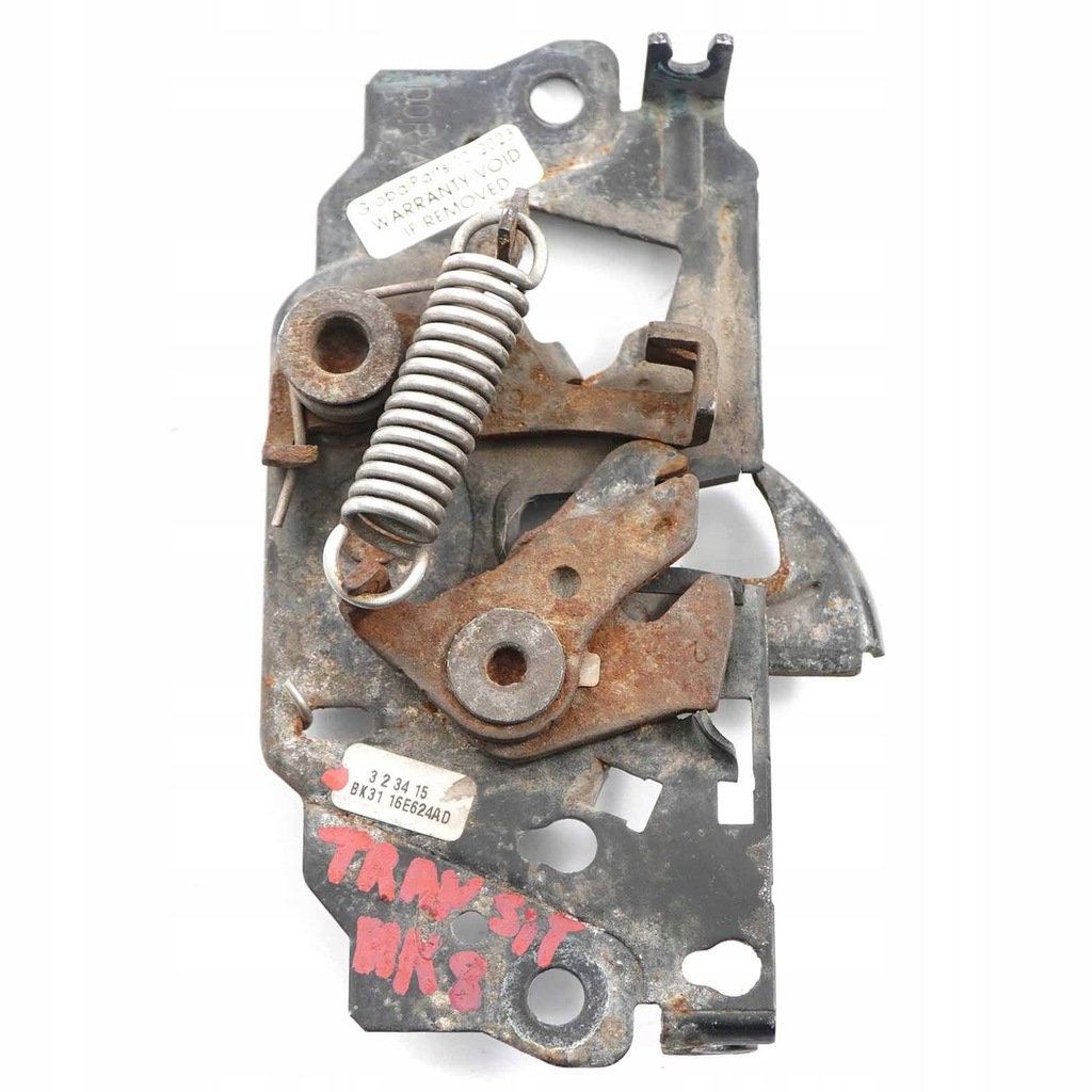 фото №1, Ford transit custom mk8 замок капот bk3116e624ad