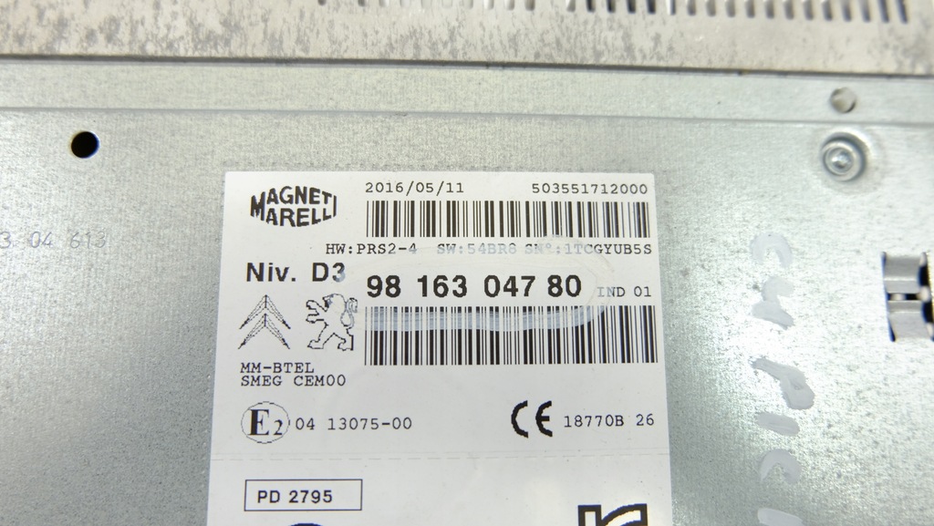 фото №2, Citroen c4 picasso ii радио 9816304780